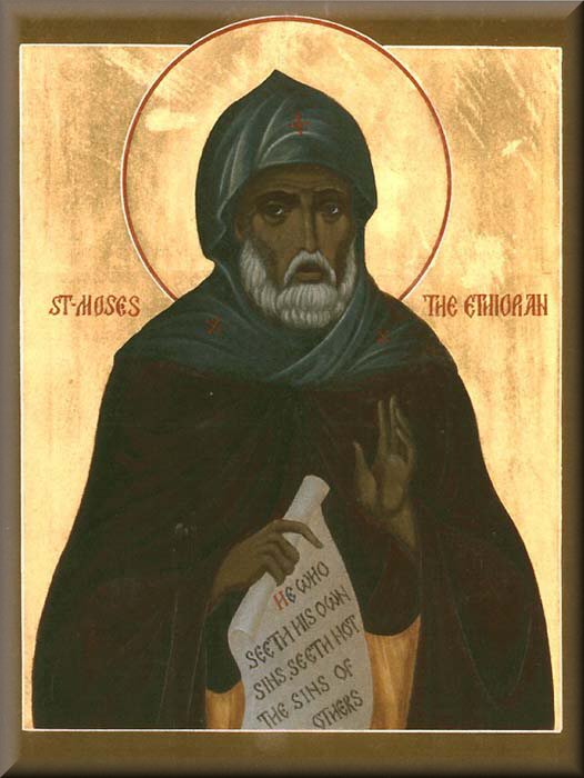 icon of moses of ethiopia